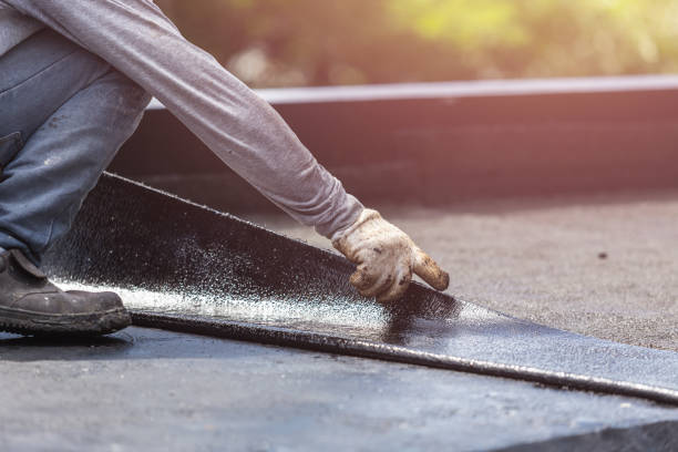 Professional Crawl Space Encapsulation technician working in Westville, IL